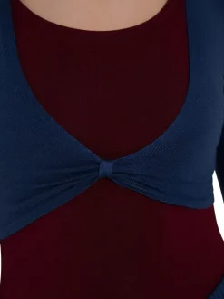 Capezio Harmonie Cropped Pinch Sweater