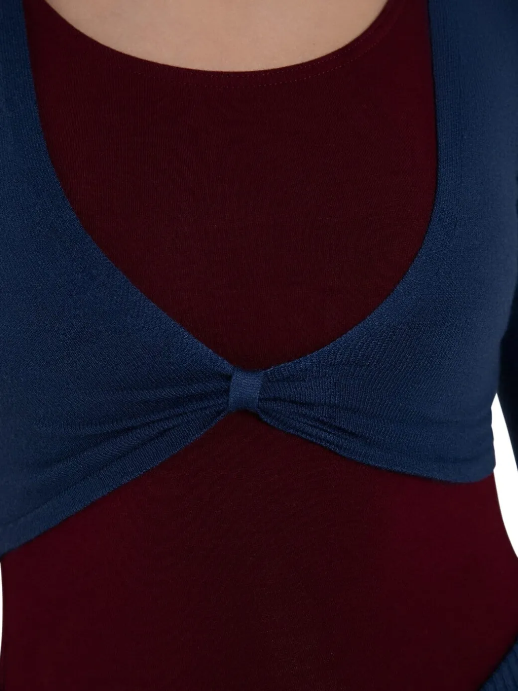 Capezio Harmonie Cropped Pinch Sweater