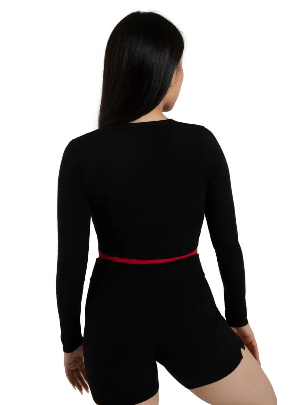 Capezio Harmonie Cropped Pinch Sweater
