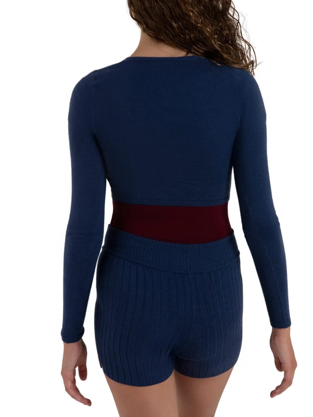 Capezio Harmonie Cropped Pinch Sweater