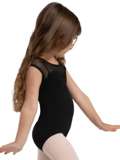 Capezio Jewel Garden Pearl Cap Sleeve Leotard Girls