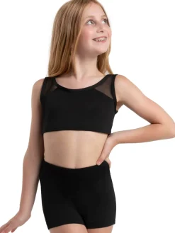 Capezio Jewel Garden Topaz Tank Bra Top Girls