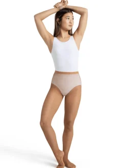 Capezio Professional Fishnet Tights with Rhinestones