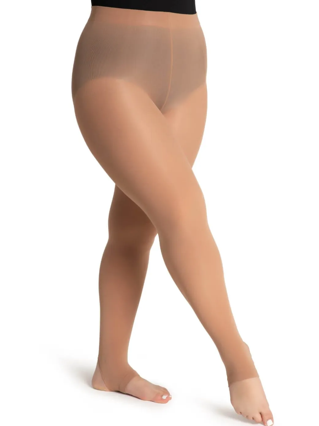 Capezio Self Knit Waist Stirrup Tight