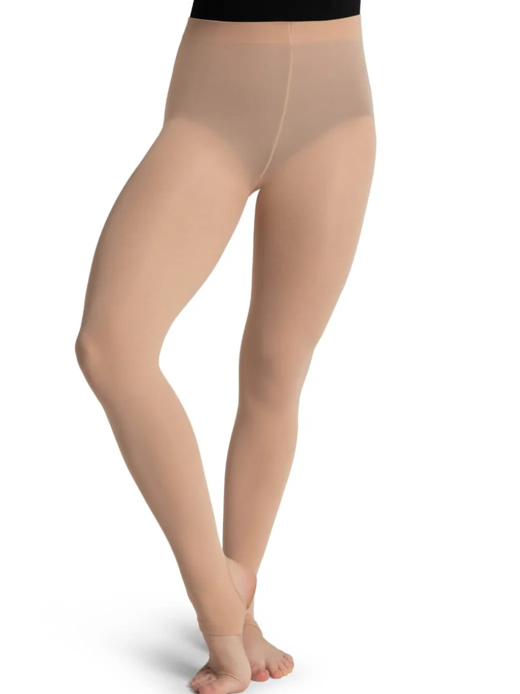 Capezio Self Knit Waist Stirrup Tight