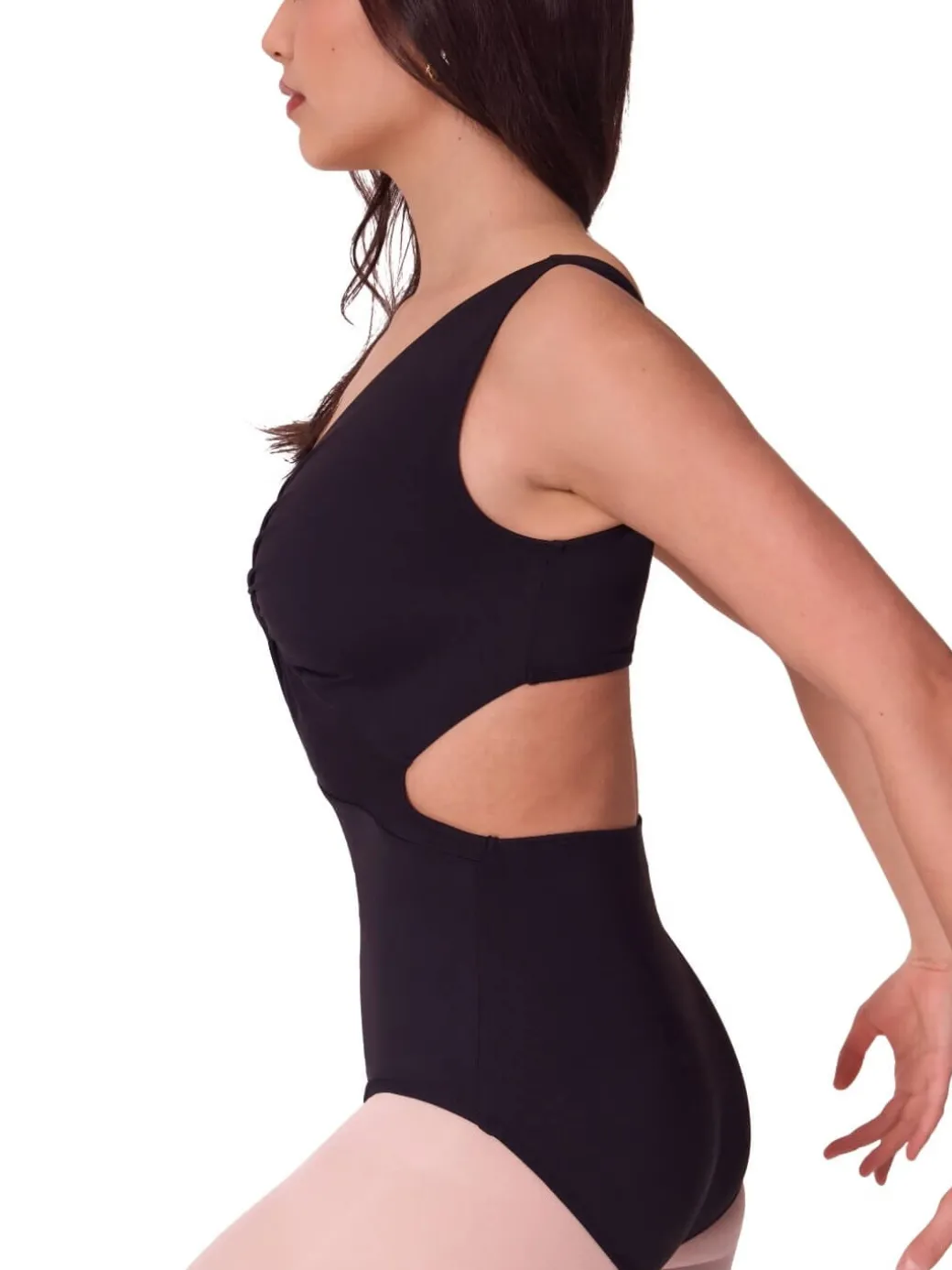Capezio Soft Elegance Twist Front Tank Leotard Adult