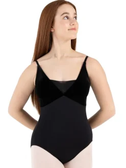 Capezio Velvet Forest Pine Camisole Leotard Adult