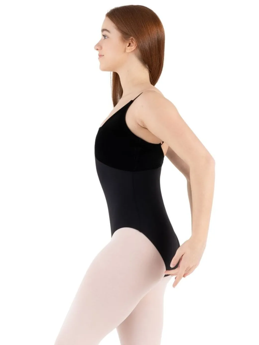 Capezio Velvet Forest Pine Camisole Leotard Adult