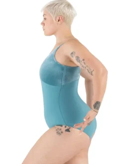 Capezio Velvet Forest Pine Camisole Leotard Adult
