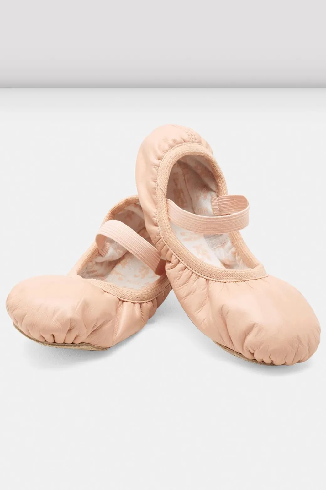 Childrens Giselle Full-Sole Leather Ballet Shoes