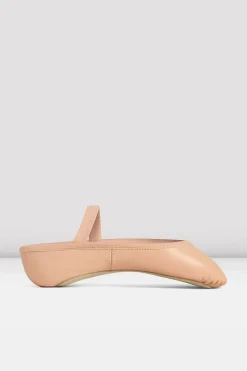 Childrens Giselle Full-Sole Leather Ballet Shoes