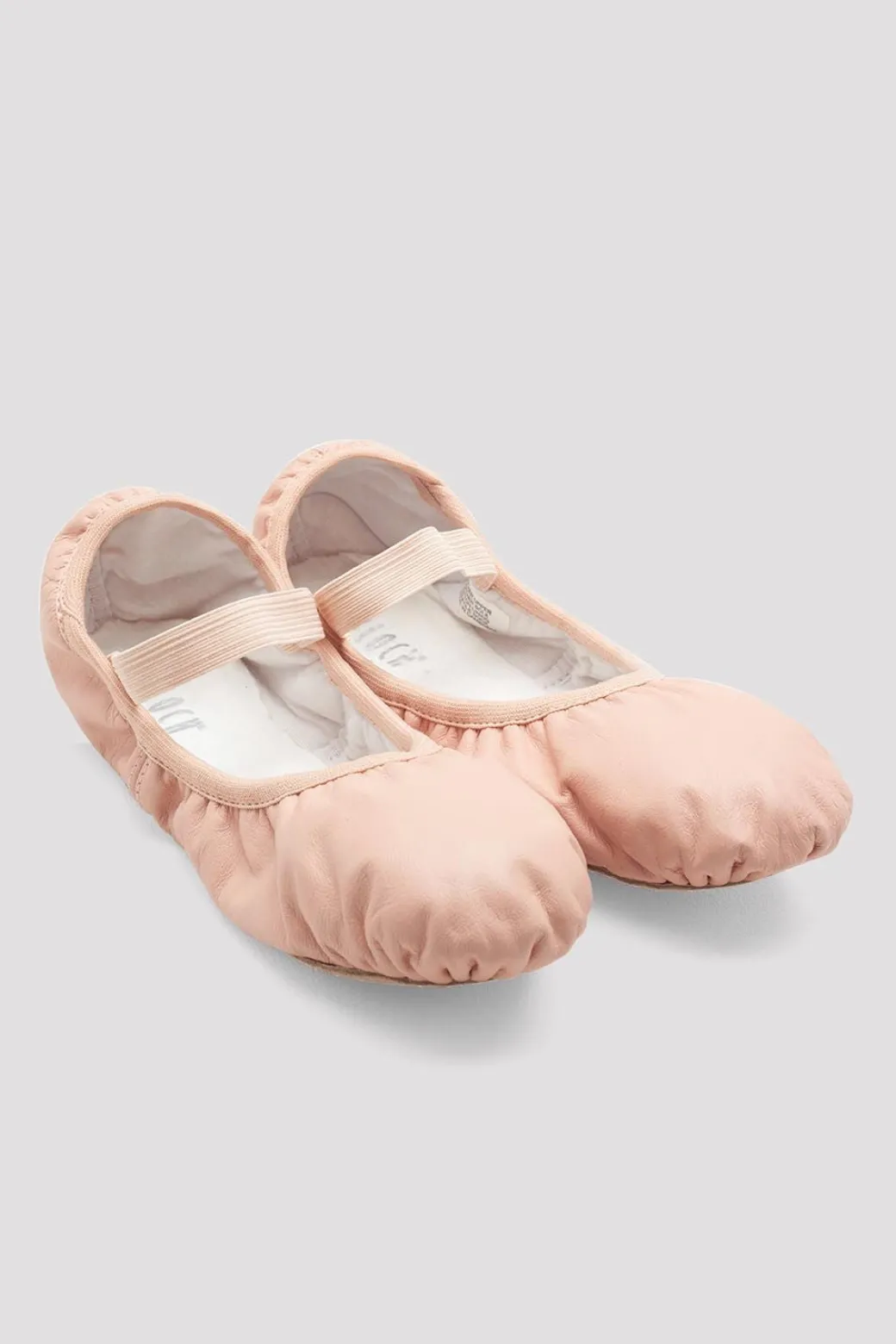 Childrens Giselle Full-Sole Leather Ballet Shoes
