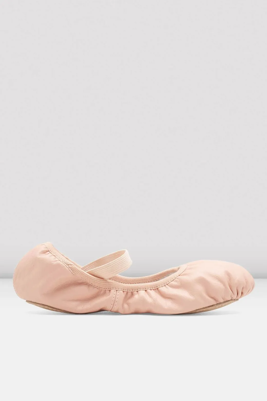 Childrens Giselle Full-Sole Leather Ballet Shoes
