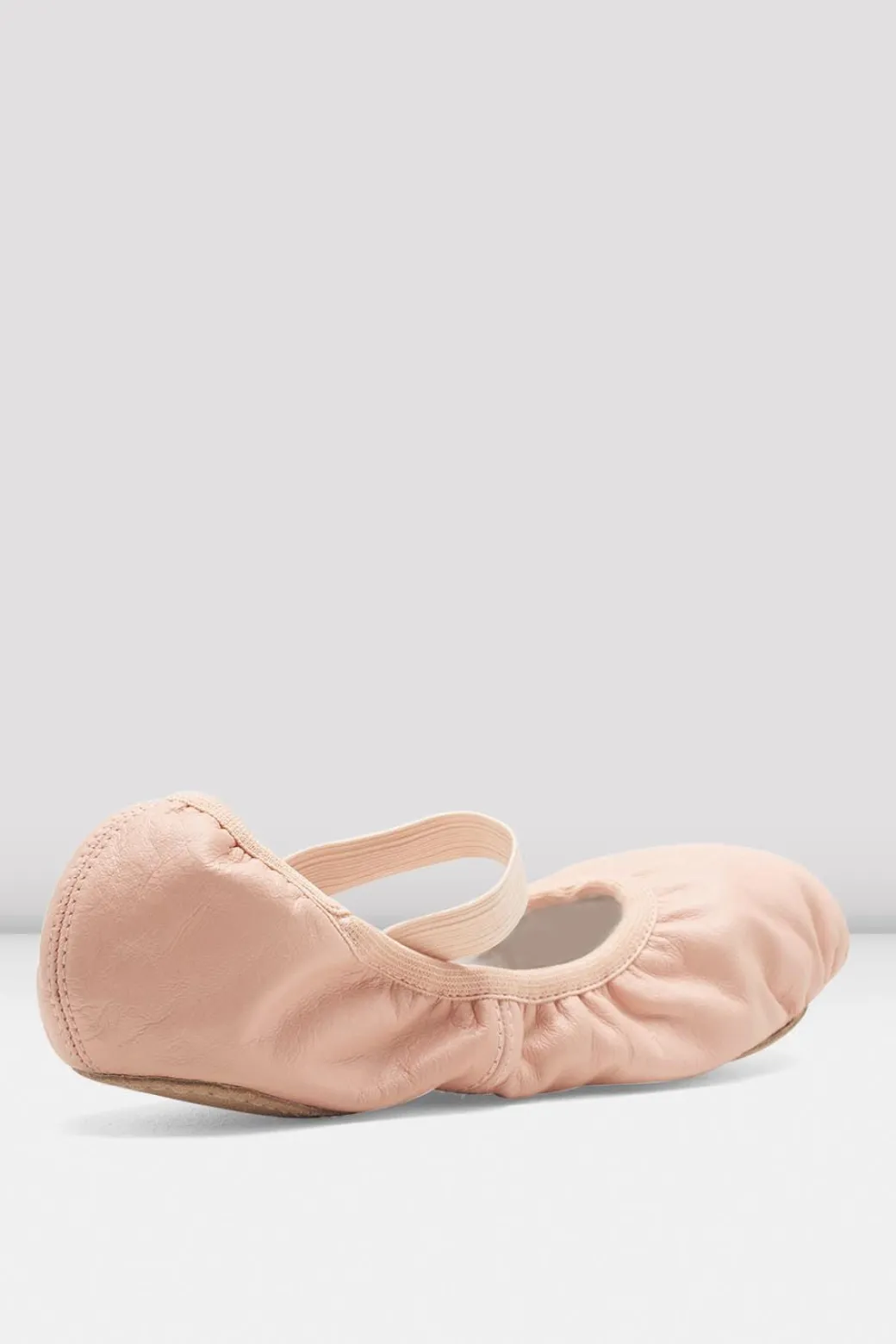 Childrens Giselle Full-Sole Leather Ballet Shoes