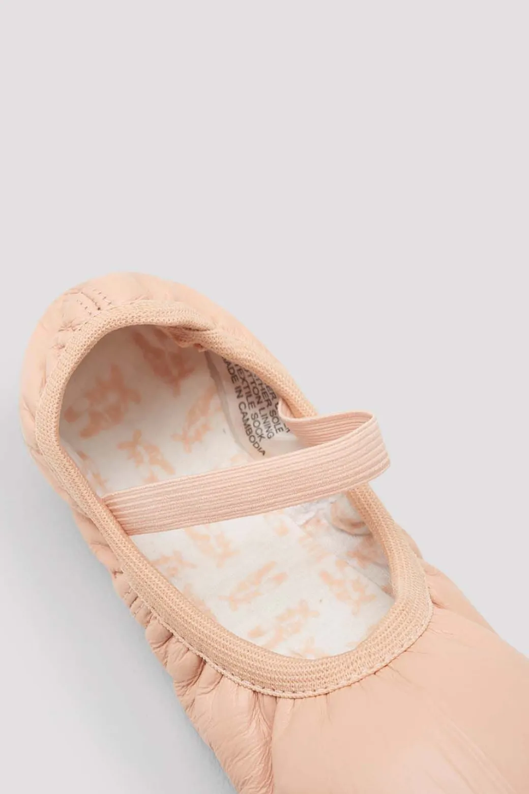 Childrens Giselle Full-Sole Leather Ballet Shoes