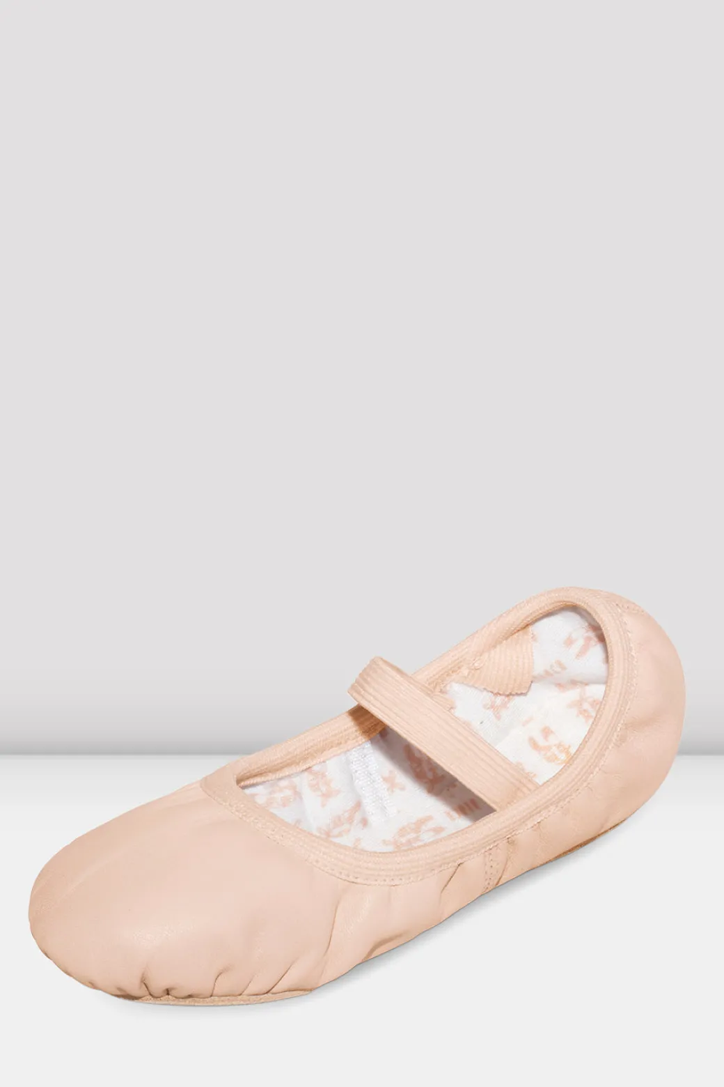 Childrens Giselle Full-Sole Leather Ballet Shoes