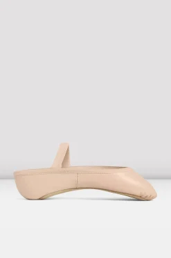 Childrens Giselle Full-Sole Leather Ballet Shoes