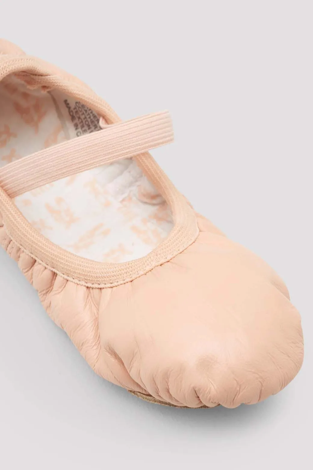 Childrens Giselle Full-Sole Leather Ballet Shoes