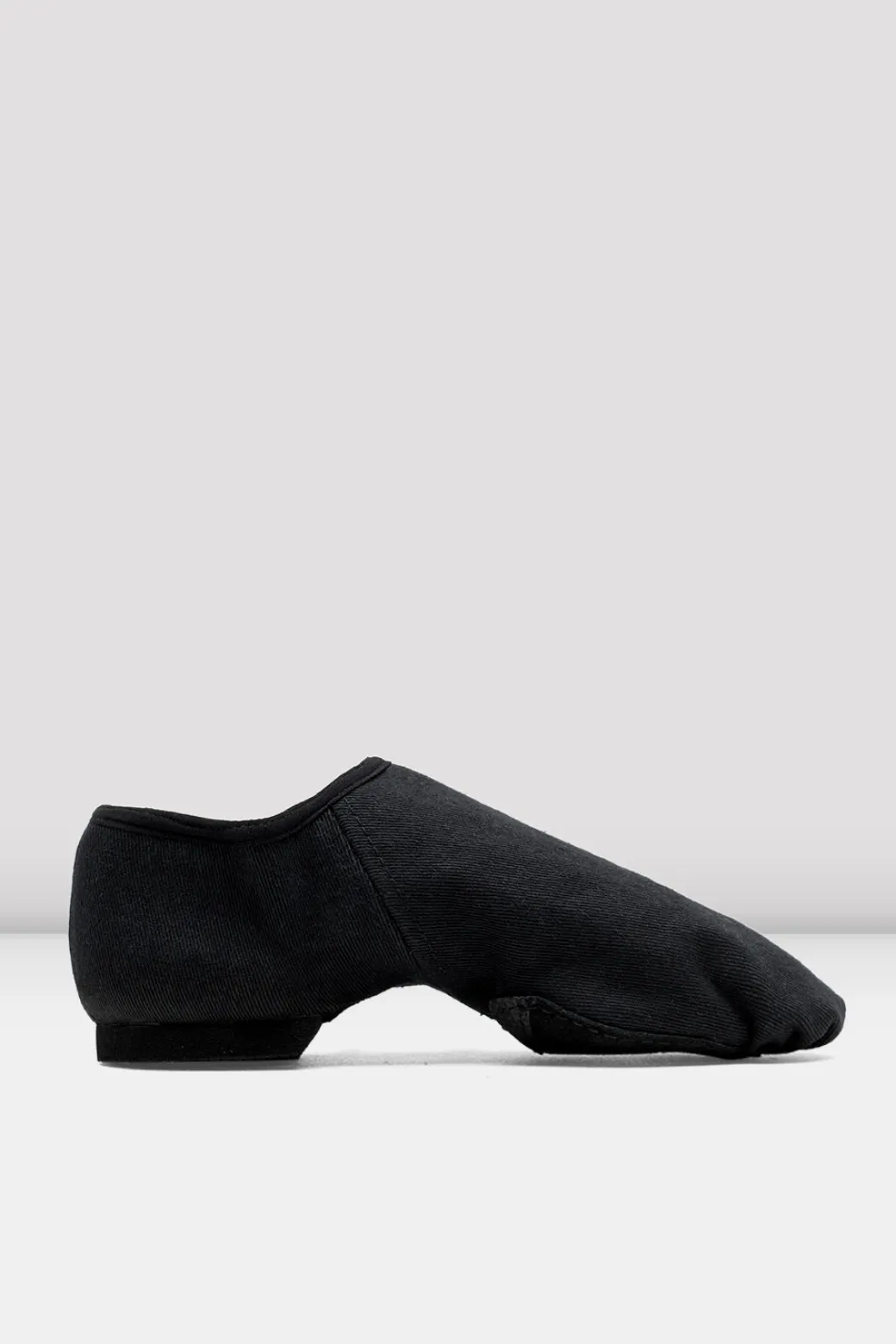 Childrens Phantom Canvas Jazz Shoes in Black