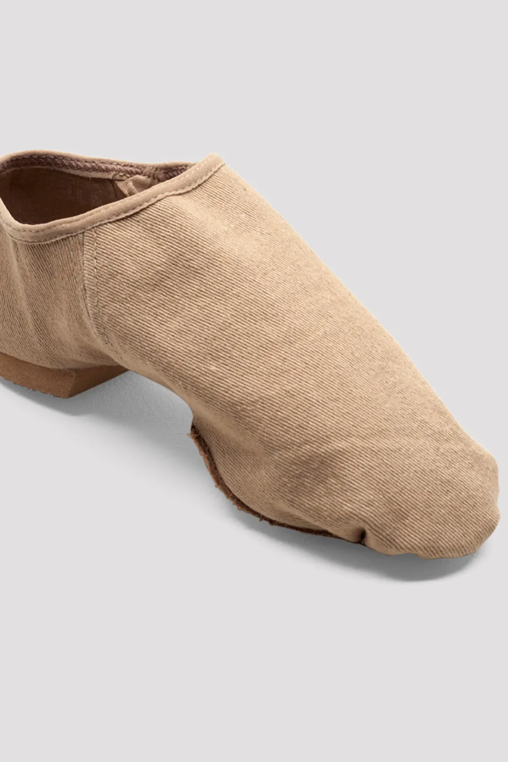 Childrens Phantom Canvas Jazz Shoes in Tan
