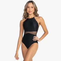Costanza Lace Camsiole Leotard