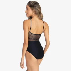 Costanza Lace Camsiole Leotard