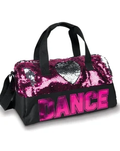 Dance Sequin Heart Duffel