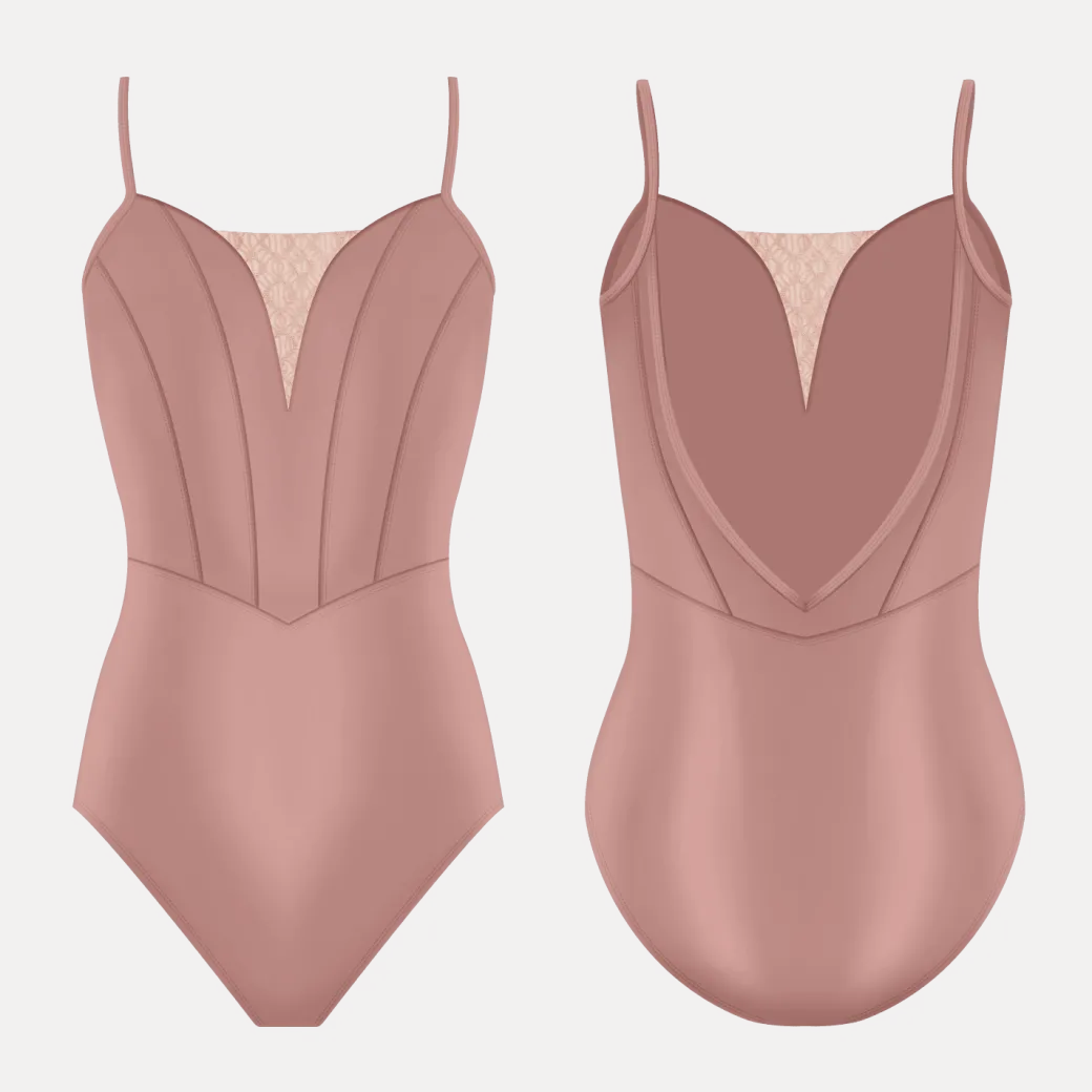 Danse De Paris Antoinette Camisole Leotard
