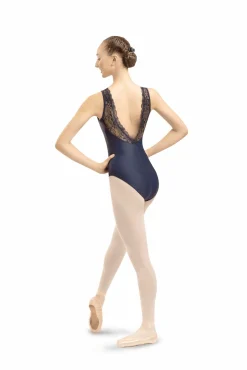 Danse De Paris Moulin Tank Leotard Moulin Midnight