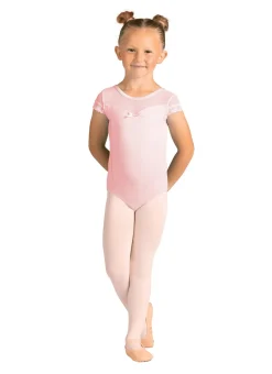 Danznmotion Girls Scarlett Cap Sleeve Leotard