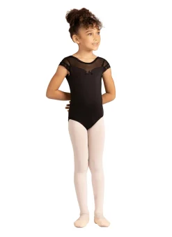 Danznmotion Girls Scarlett Cap Sleeve Leotard