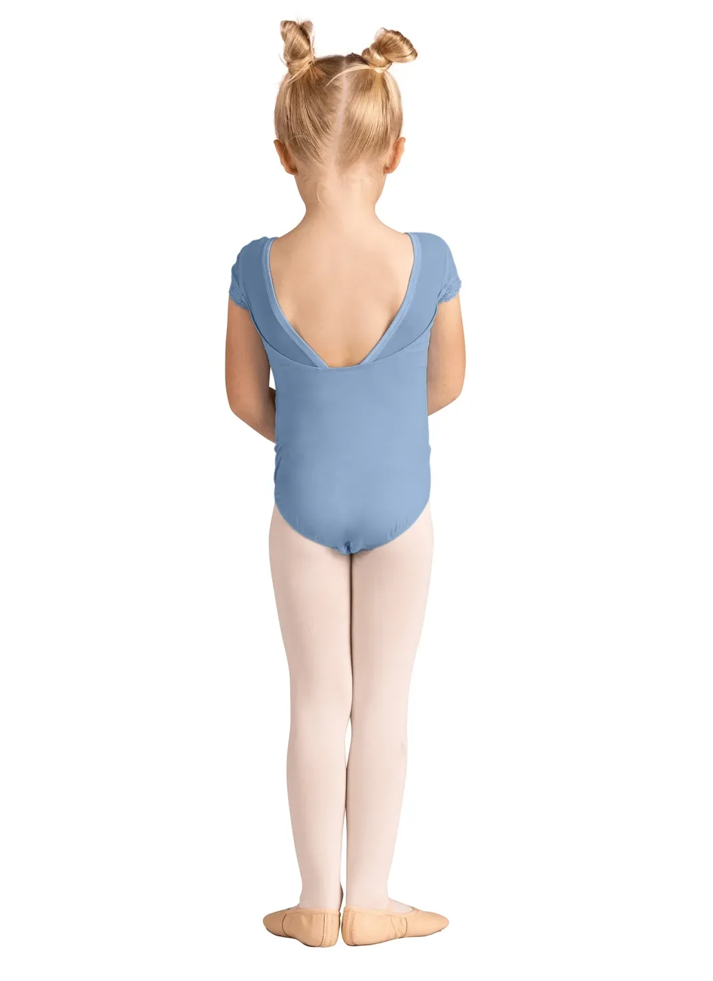 Danznmotion Girls Scarlett Cap Sleeve Leotard