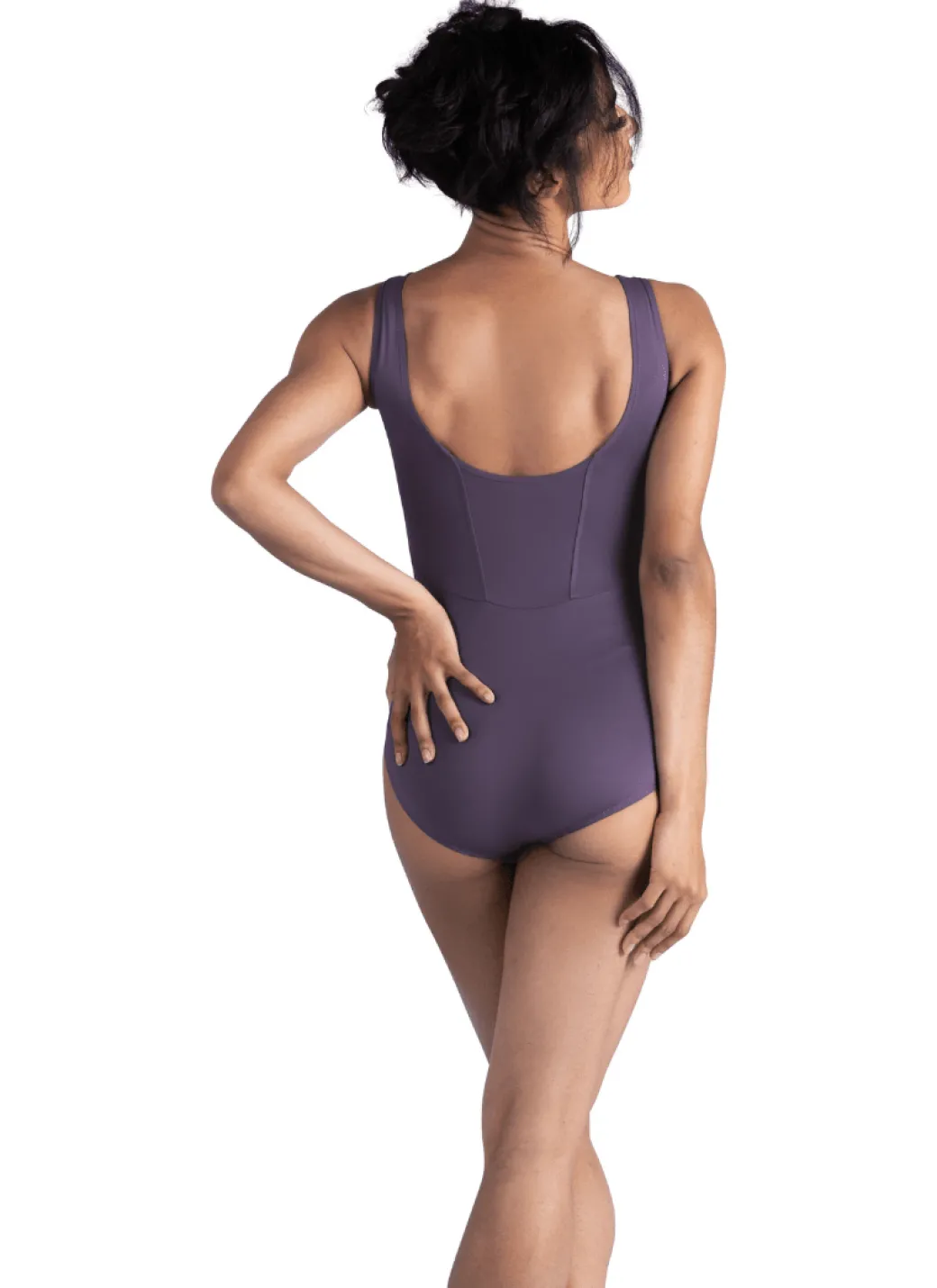 Danznmotion Pleated Tank Leotard