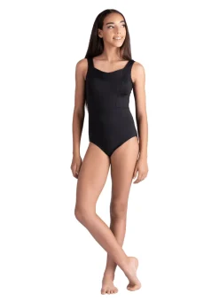 Danznmotion Pleated Tank Leotard