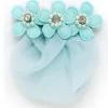 Dasha Flower and Stone Snood Aqua