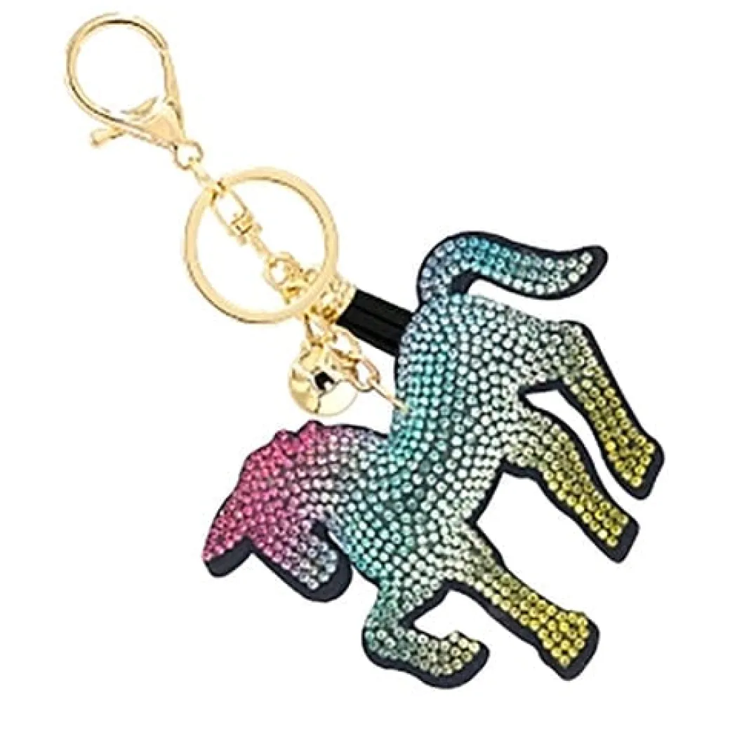 Dasha Puffy Unicorn Keychain