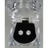 Dasha Round Cubic Zirconia Earrings Large