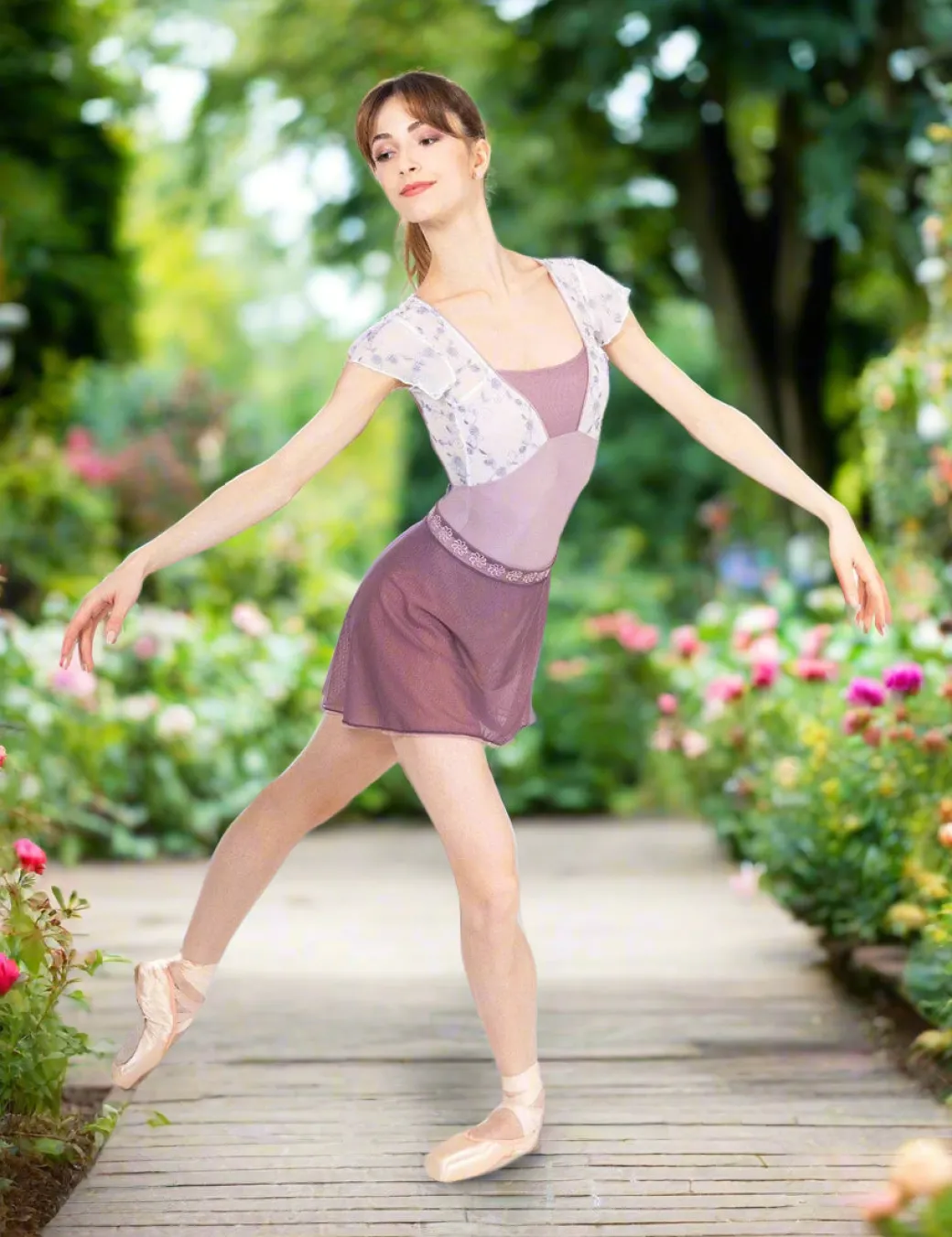 DellaLo Cassandra CL Short Sleeve Leotard