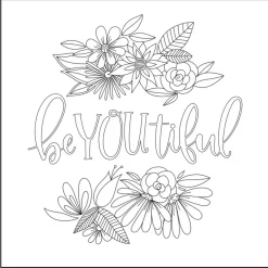 Encouragements: A Meditative Recovery Coloring Journal