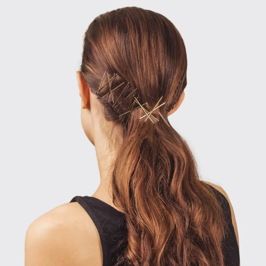 Essential Bobby Pins 45pc Brown