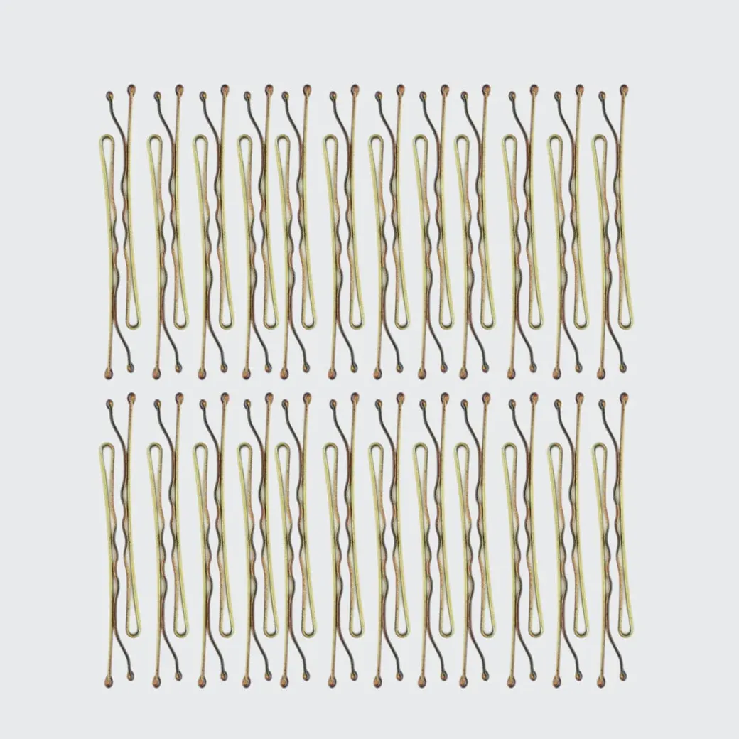 Essential Bobby Pins 45pc Brown