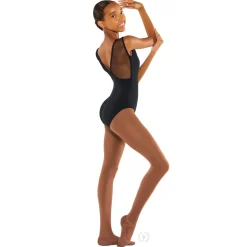 Eurotard Child Silhouette Mesh Sweetheart Tank Leotard