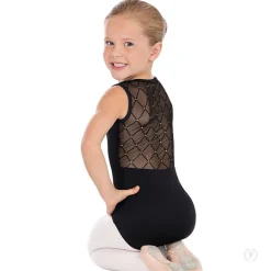 Eurotard Diamond Back Tank Leotard Child