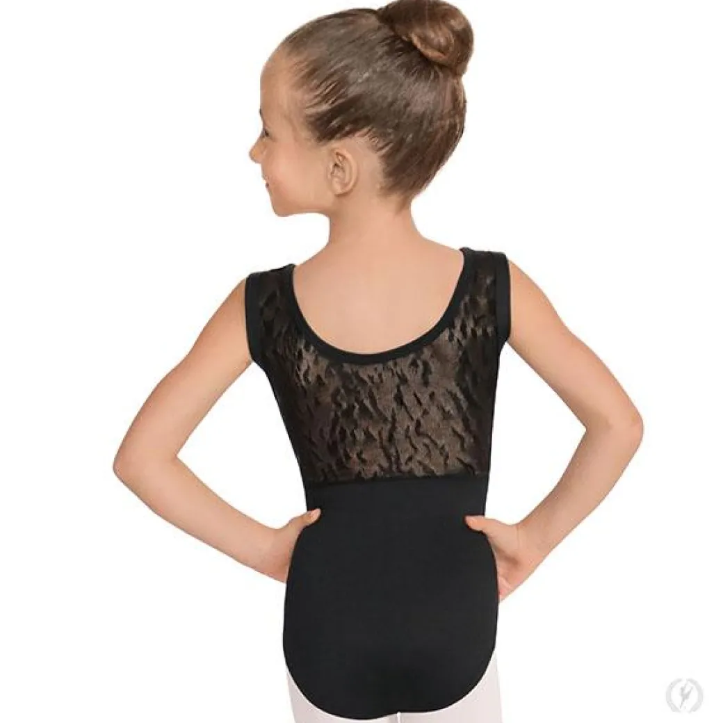 Eurotard Impression Mesh Tank Leotard Child