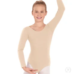 Eurotard Long Sleeve Cotton/Lycra Leotard Child
