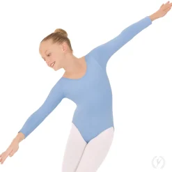 Eurotard Long Sleeve Cotton/Lycra Leotard Child
