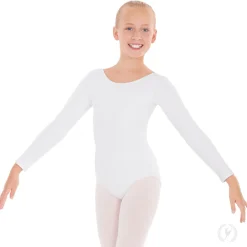Eurotard Long Sleeve Cotton/Lycra Leotard Child