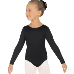 Eurotard Long Sleeve Cotton/Lycra Leotard Child