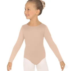 Eurotard Long Sleeve Microfiber Leotard Child