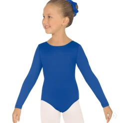Eurotard Long Sleeve Microfiber Leotard Child